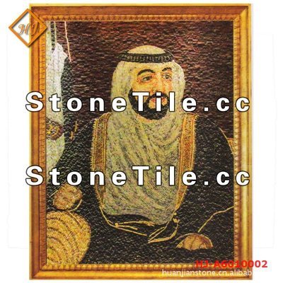 馬賽克拼圖背景墻 微晶石材駿馬圖的藝術與裝飾魅力